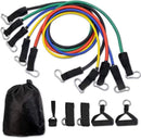 Kit de Treino com Elásticos de Resistência – Treine o Corpo Todo em Qualquer Lugar