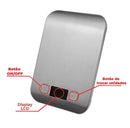 Balança Digital de Cozinha Inox alta precisão com Visor digital de ate 10Kg
