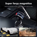 Suporte Magnético Veicular com Ventosa de Vácuo e Rotação 360°
