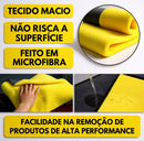 Kit 5 Flanelas de Microfibra Automotiva 600GSM Premium  Limpeza Sem Riscos e Acabamento Profissional