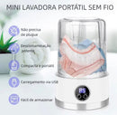 Mini Máquina de Lavar Portátil  Praticidade e Higiene em Qualquer Lugar