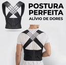 Corretor de Postura Ajustável Suporte Para Coluna, Ombros e Alívio do Desconforto