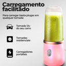Faça smoothies, sucos e shakes em qualquer lugar. Prático, recarregável e fácil de limpar.
