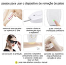 Depilador IPL Premium: Pele Lisa e Livre de Pelos em Casa