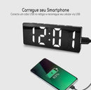Relógio Digital LED Minimalista: Estilo e Precisão para o seu Dia a Dia