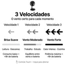 Ventilador Retrátil Smart Turbo: Frescor e Praticidade em Qualquer Lugar