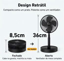 Ventilador Retrátil Smart Turbo: Frescor e Praticidade em Qualquer Lugar