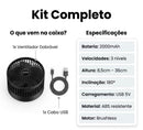 Ventilador Retrátil Smart Turbo: Frescor e Praticidade em Qualquer Lugar