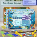 Tapete Mágico de Pintura com Água Reutilizável Infantil