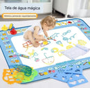 Tapete Mágico de Pintura com Água Reutilizável Infantil
