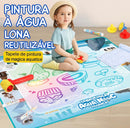 Tapete Mágico de Pintura com Água Reutilizável Infantil