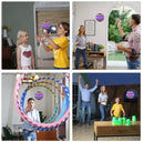 Bola Voadora Inteligente com Luz LED e Retorno Automático