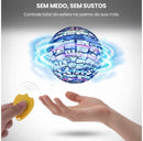Bola Voadora Inteligente com Luz LED e Retorno Automático