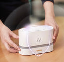 Aromatizador e Umidificador de Ar com Efeito Chama Ambiente Aconchegante, Silencioso e Perfumado