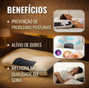 Travesseiro Ortopédico Cervical Fine Sleep Alinhamento Real e Noites Sem Dores